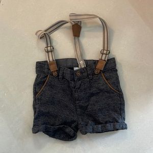 Zara Baby Boy shorts Jumpsuit
